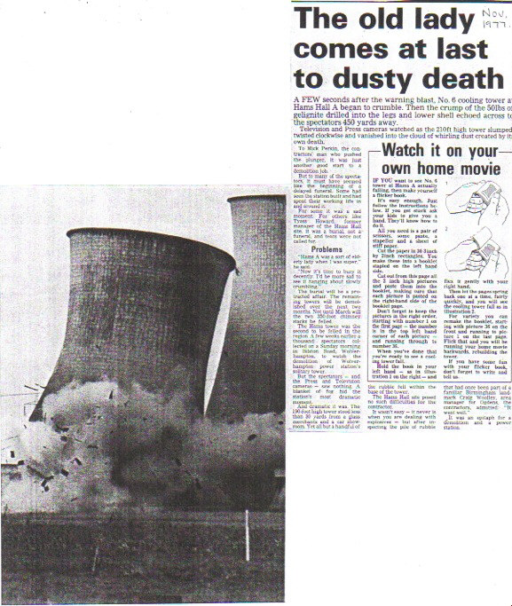 Hams Hall A Demolition