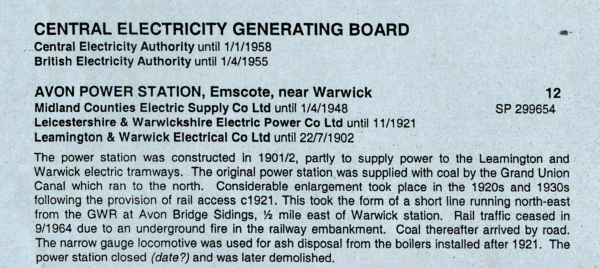 Warwick Power Station