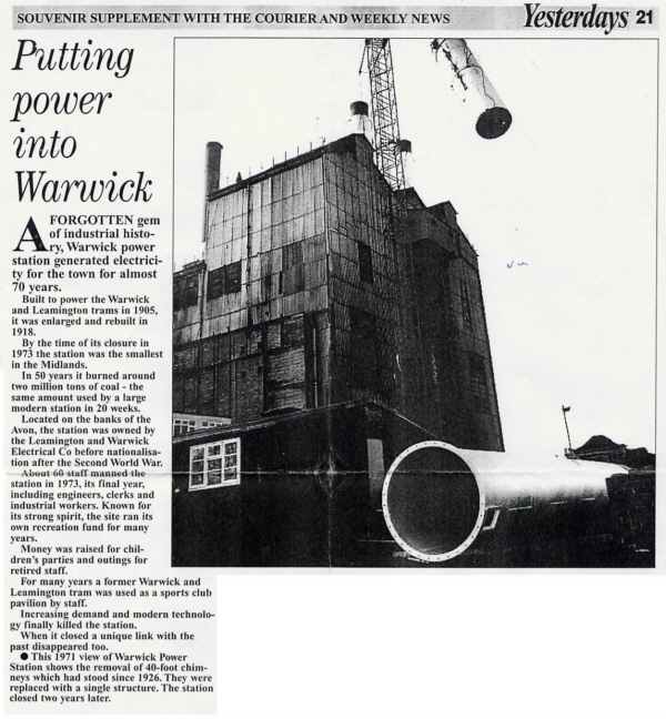 Warwick Power Station
